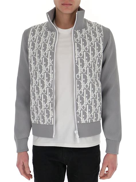 Dior Oblique Technical Blouson in Grey for Men 